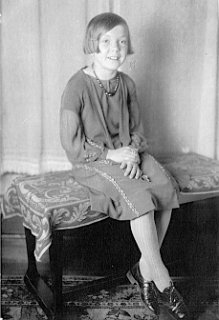 Helen Roethlisberger, age 11, circa 1928.